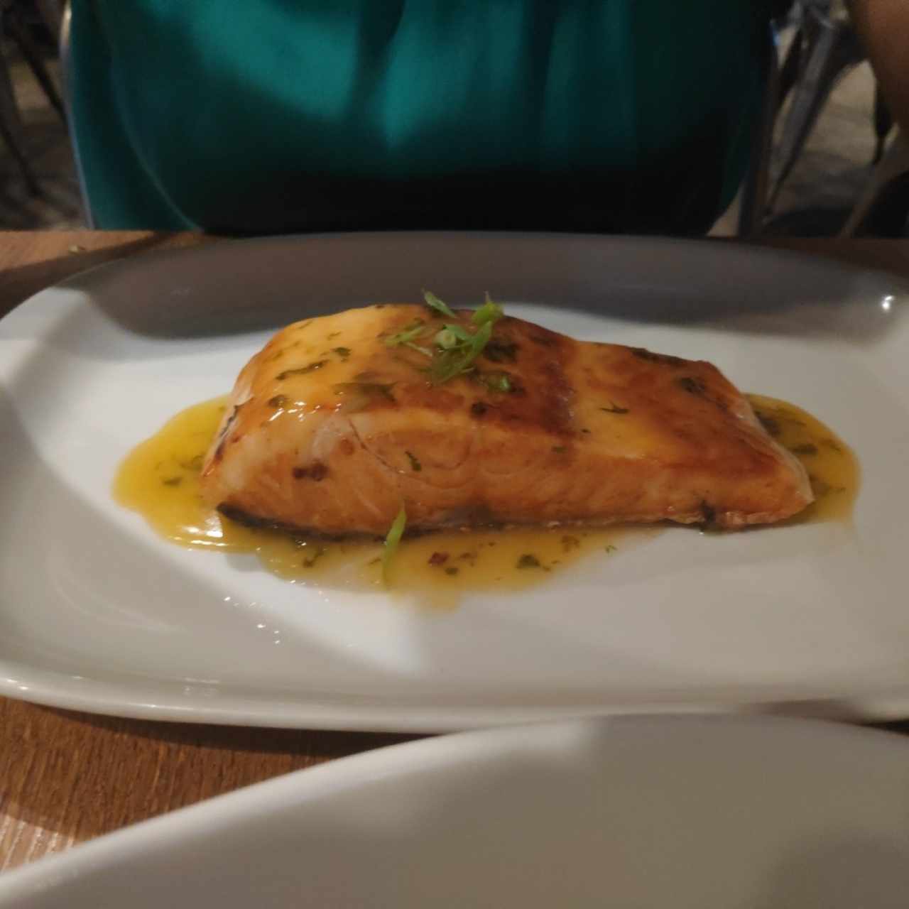 Salmón a la naranja