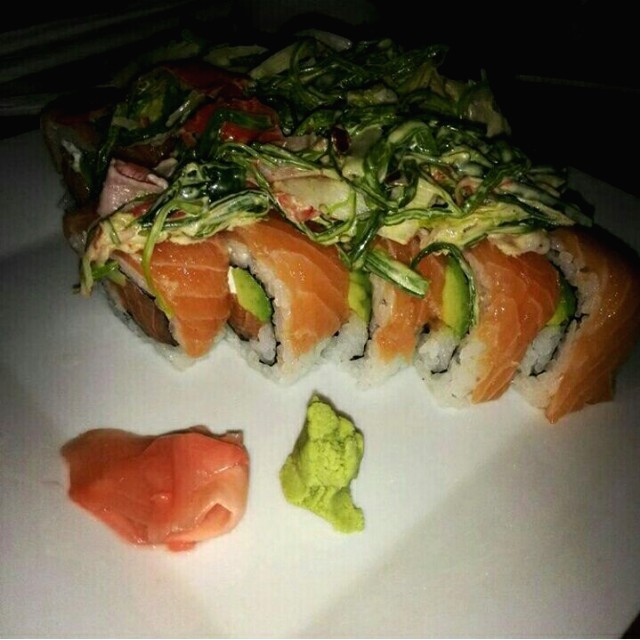 Roll de salmon!