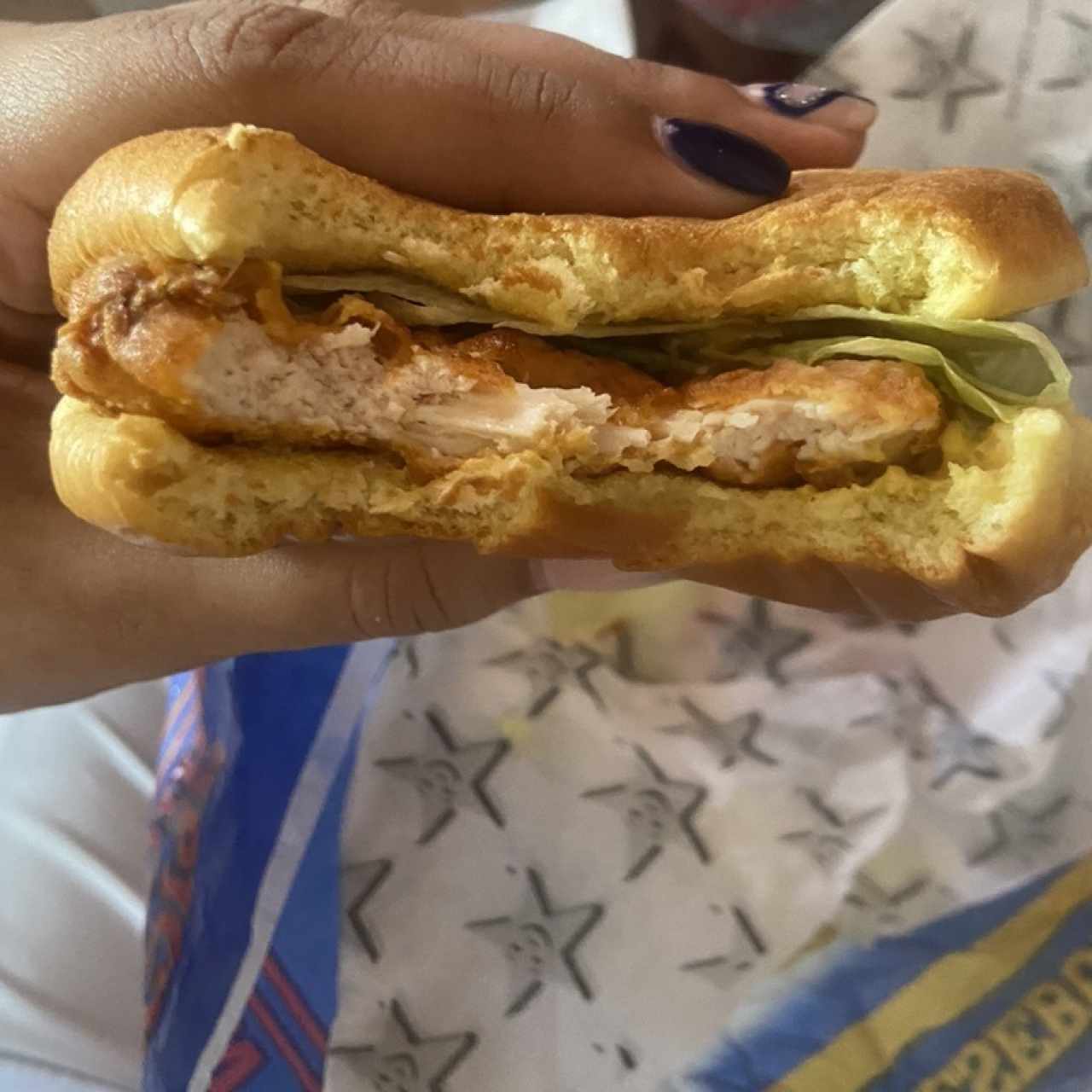 Combo Hot Honey Chicken Sandwich
