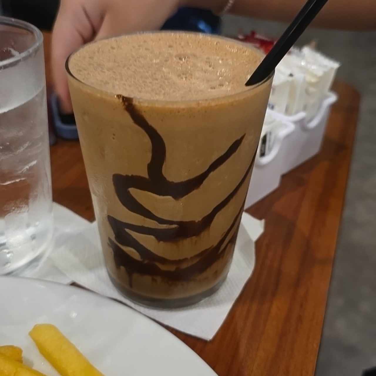 batido de chocolate 