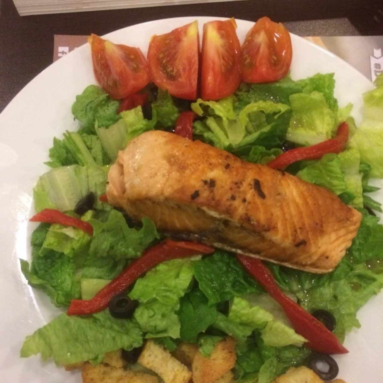 Ensalada con Salmón