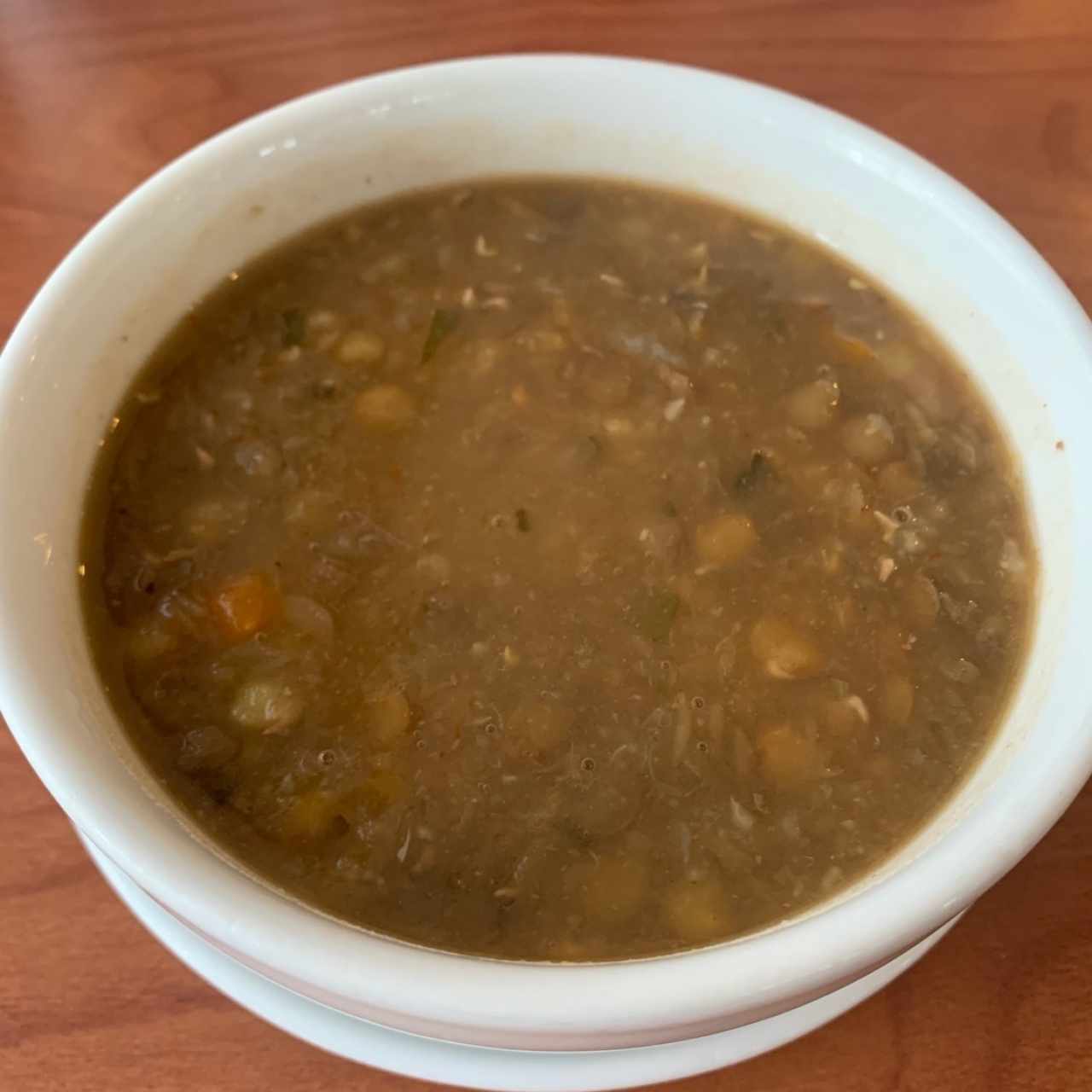 Sopa de lentejas