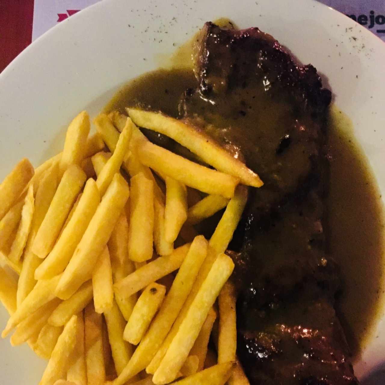 filete de res a la pimienta