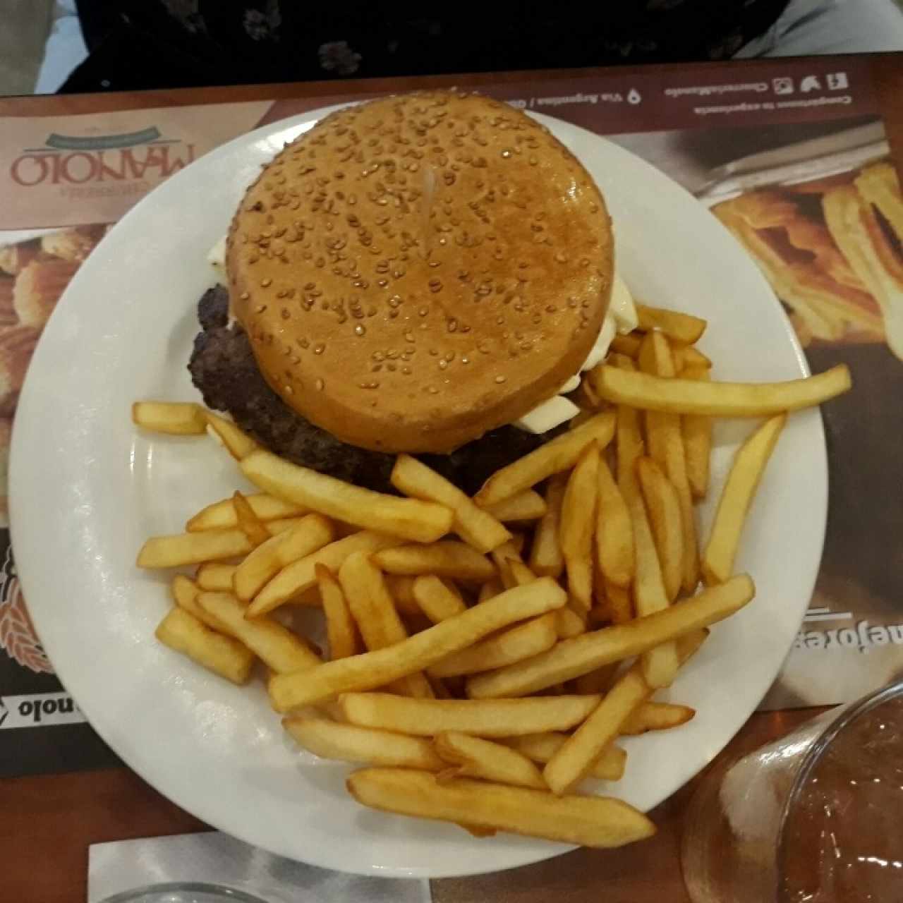 hamburguesa panameña
