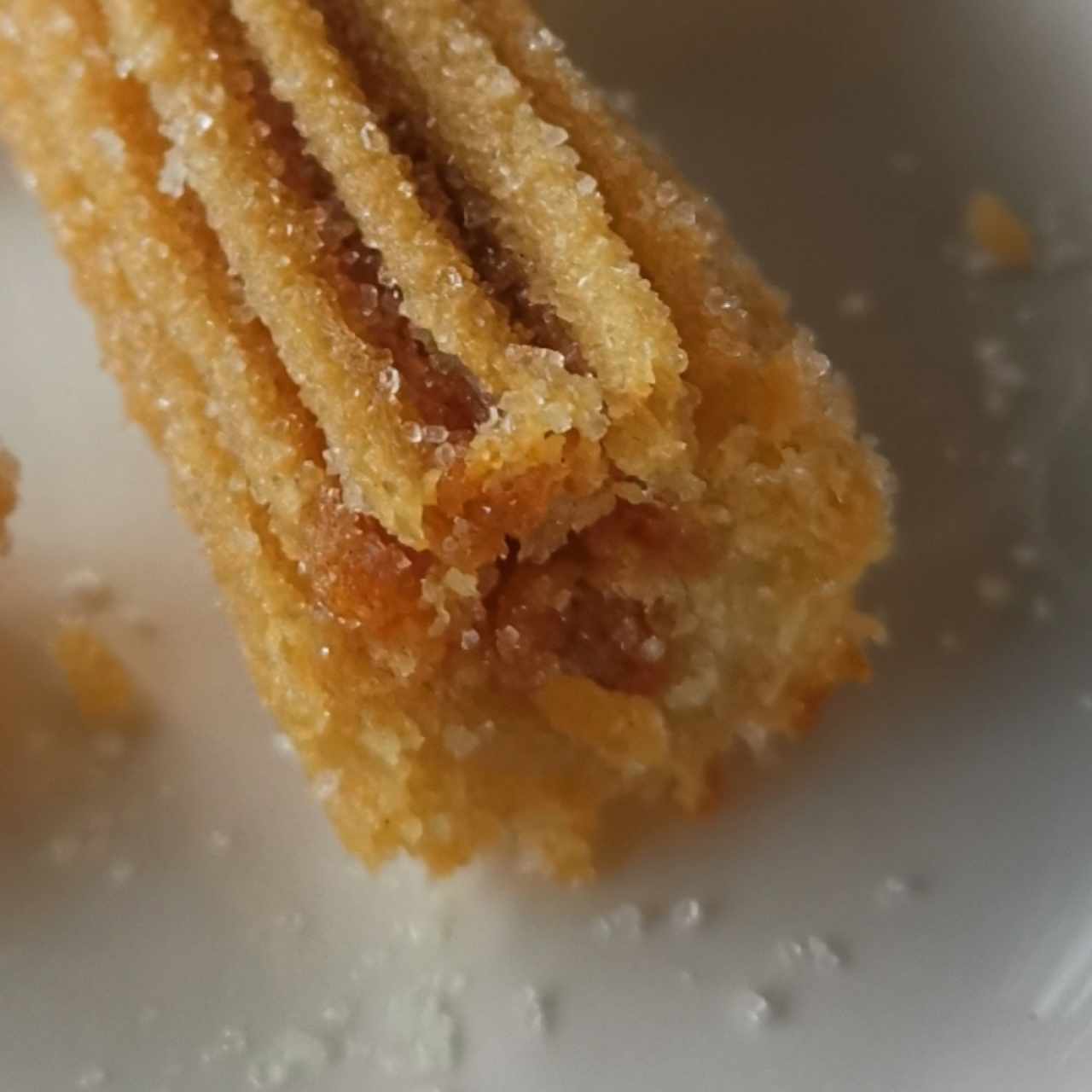 Churros rellenos de manjar