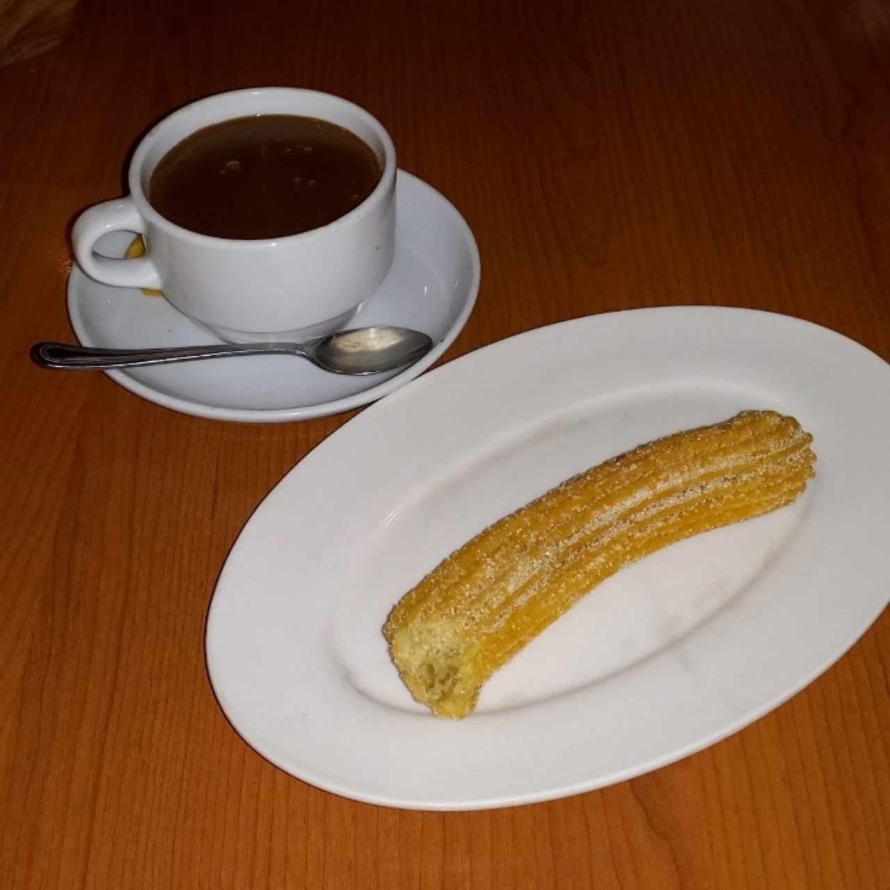 churro de manjar y chocolate español