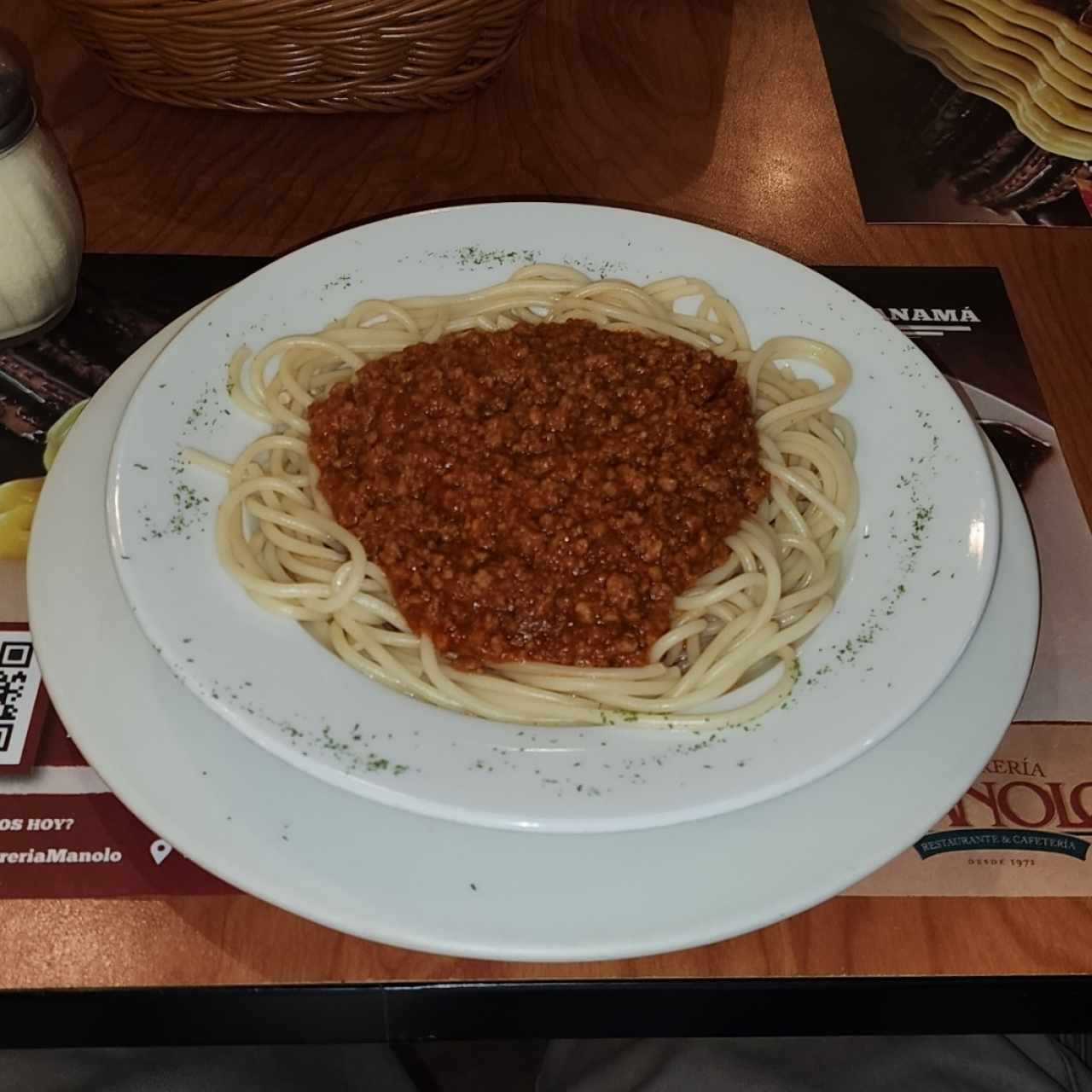 Spaguetti a la bolognesa