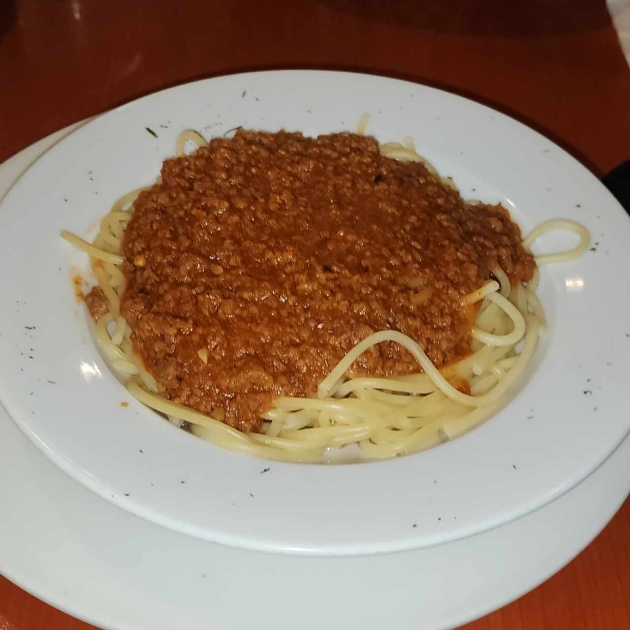 Spaghetti a la Boloñesa 