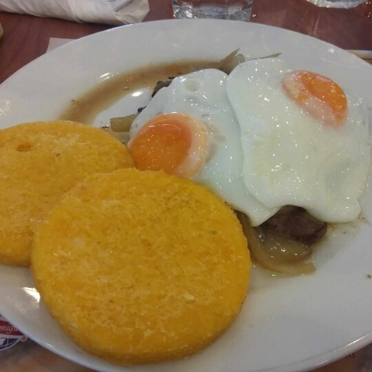 Bistec de Ternera a caballo