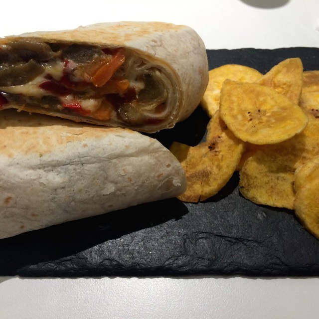 Wrap de vegetales