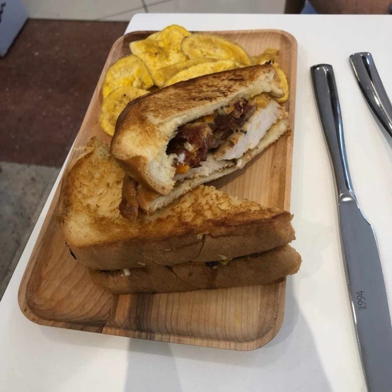 sandwich de pollo