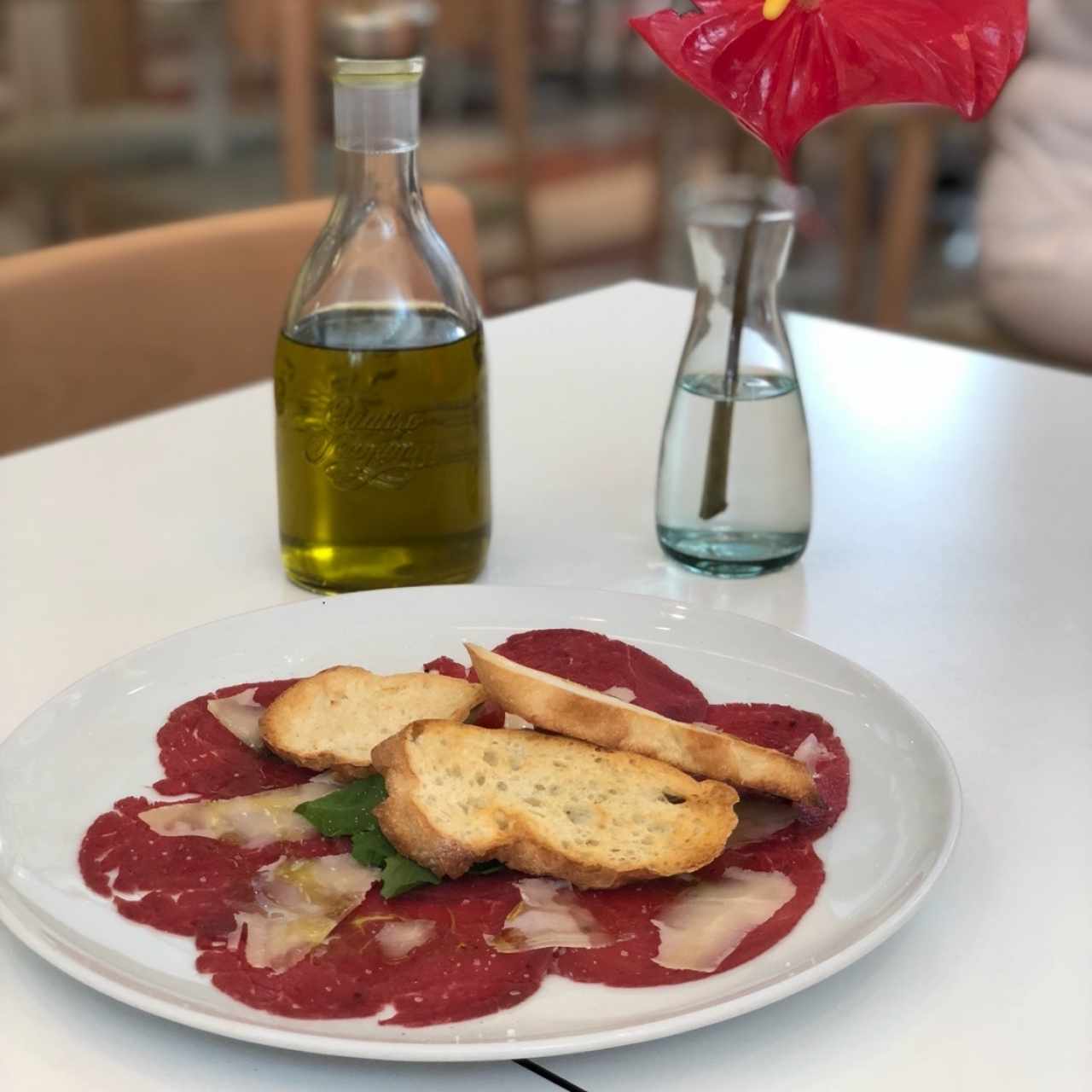 Carpaccio de res