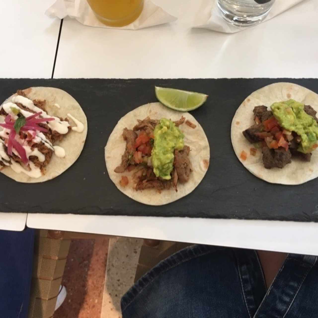 Trio de tacos