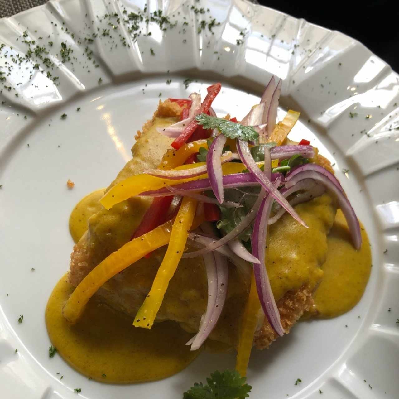 corvina coco y curry