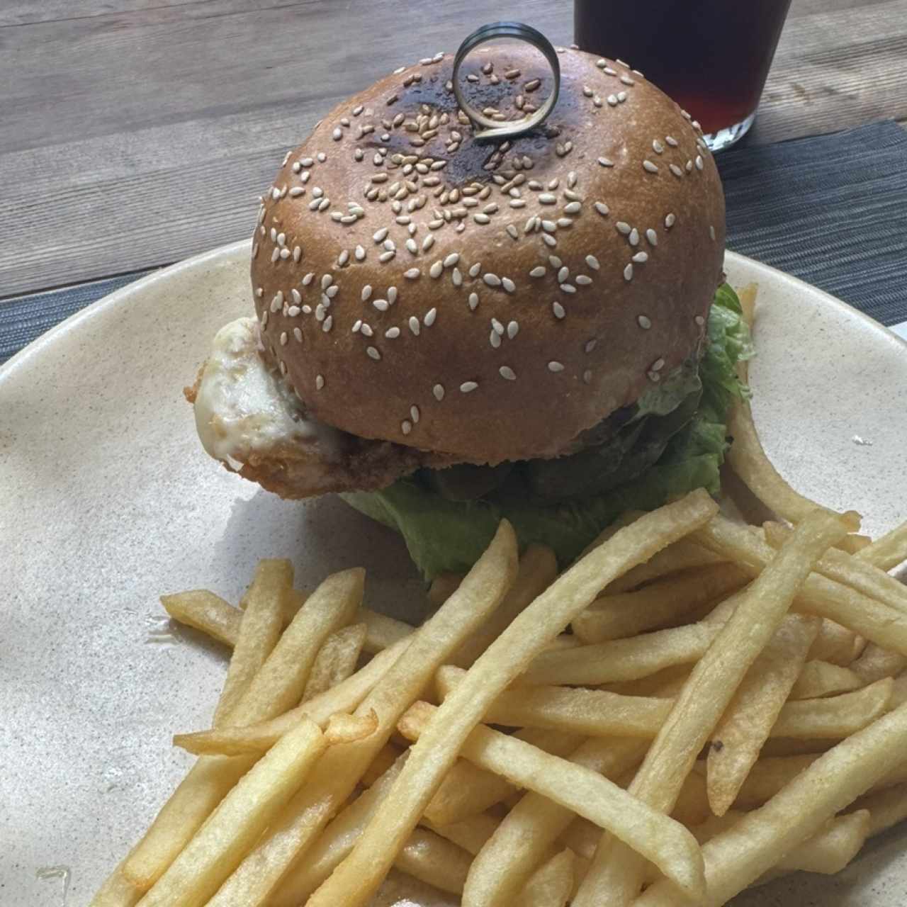 Hamburguesa de Res