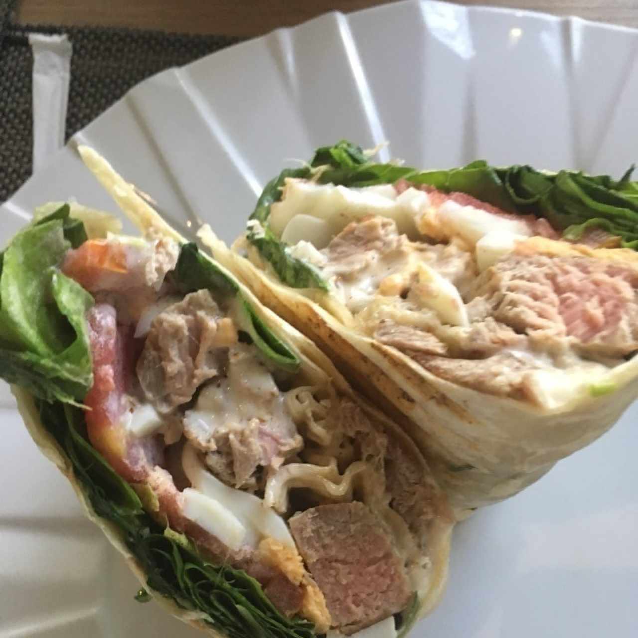 wrap de atun 