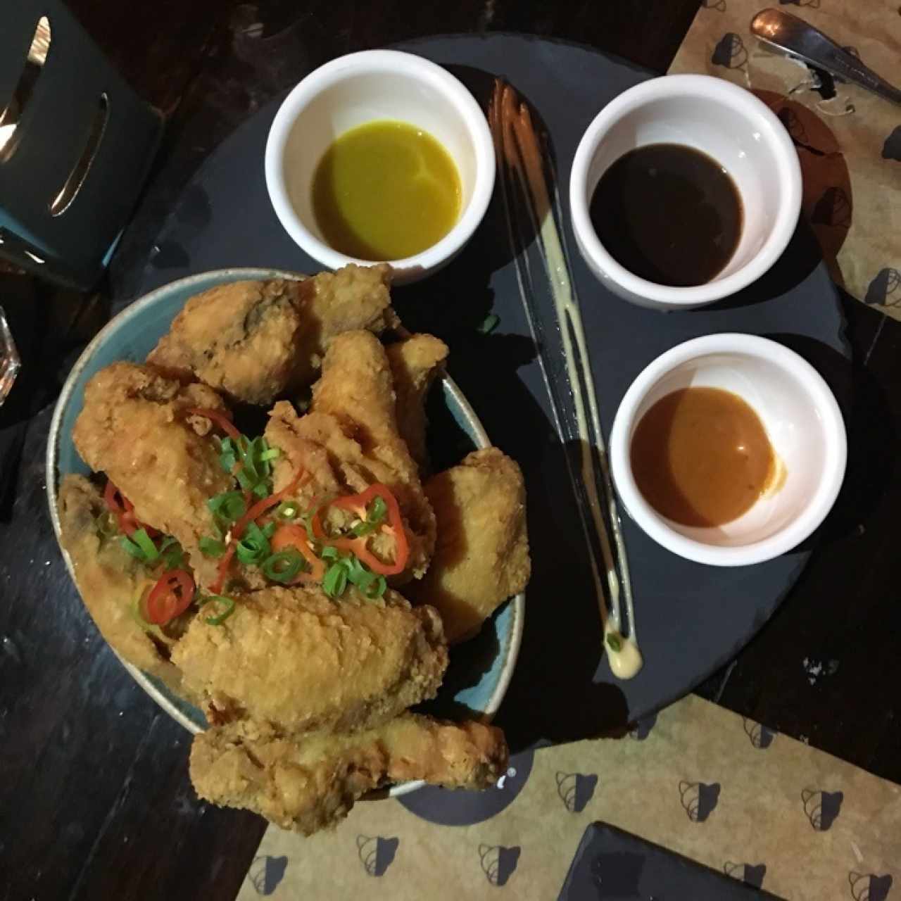 Criollo wings (ración de 6)