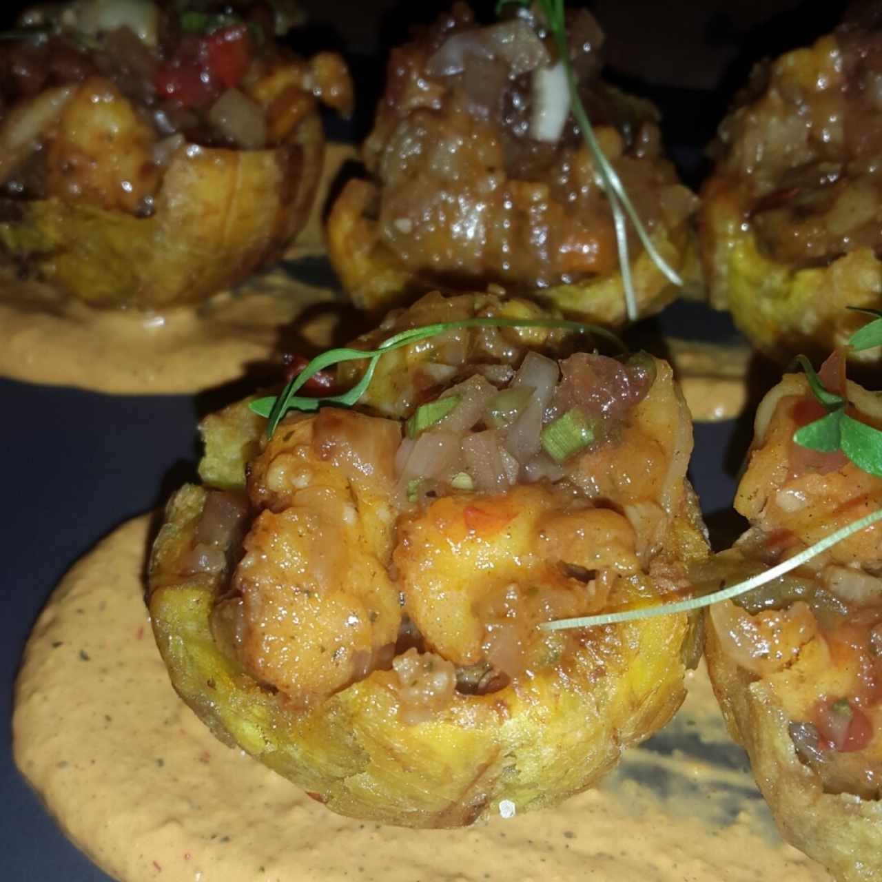 Tostones de Marisco