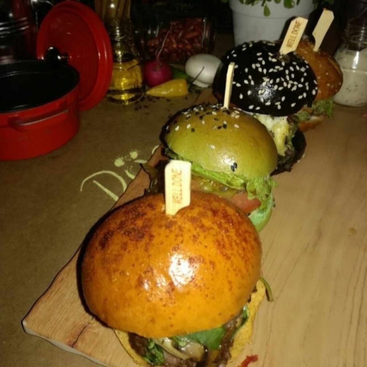 Mini hamburguesas 