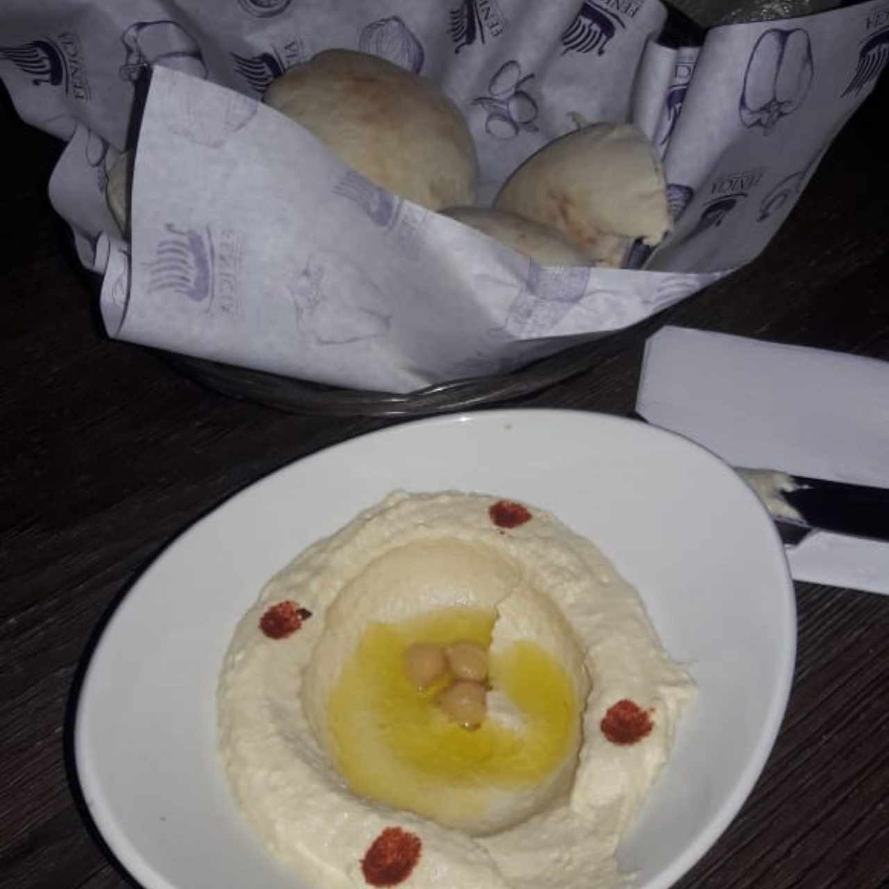 Hummus de Garbazos