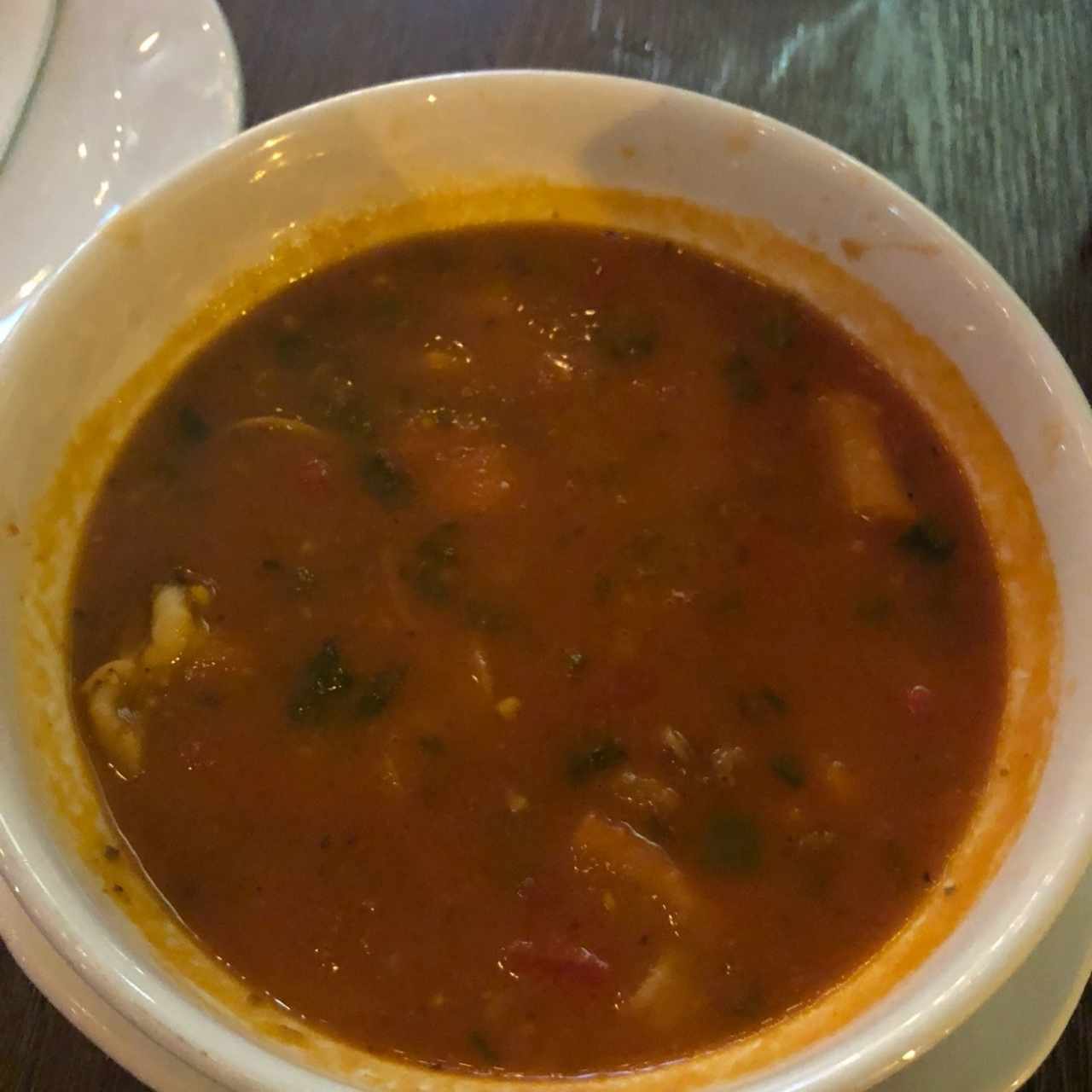 sopa de mariscos