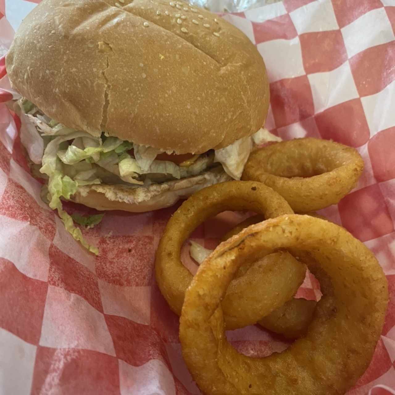 Grilled chicken sandwich 