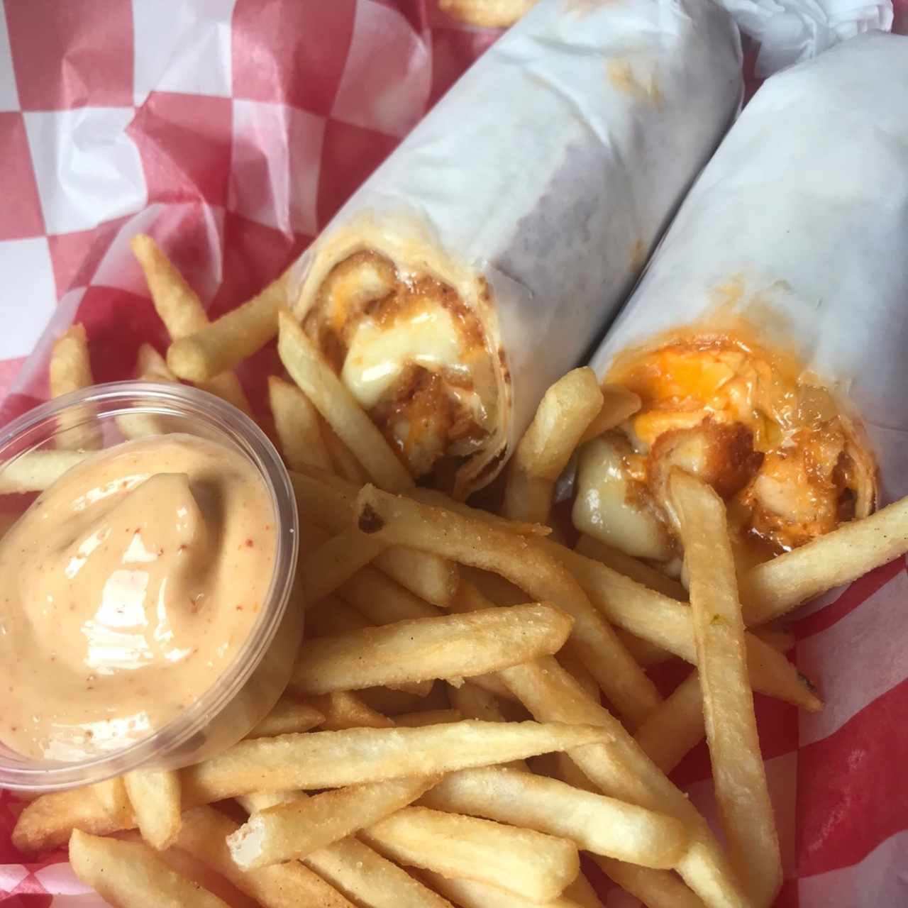 Menú Roadster's - Buffalo Chicken Wrap