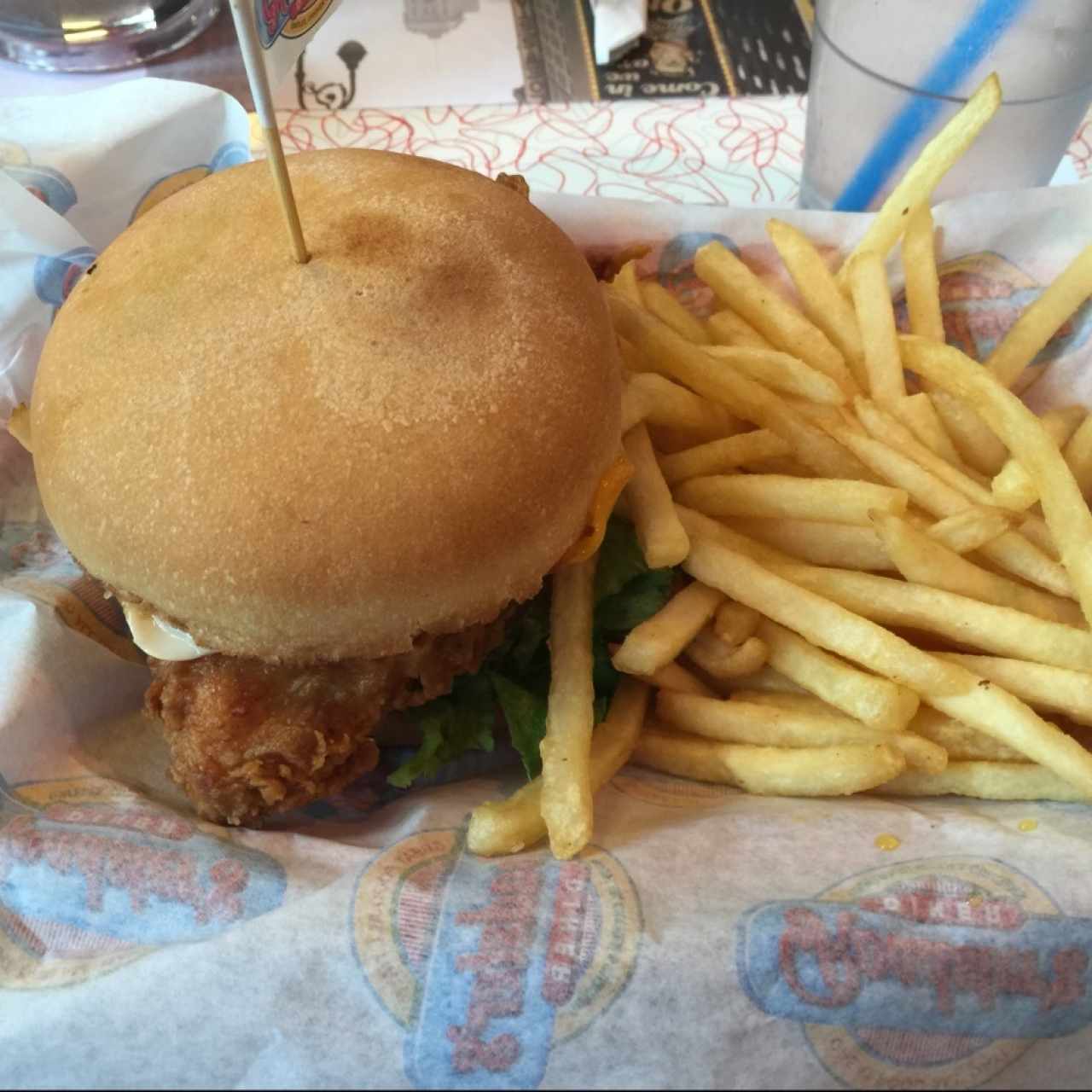 Hamburguesa de Pollo