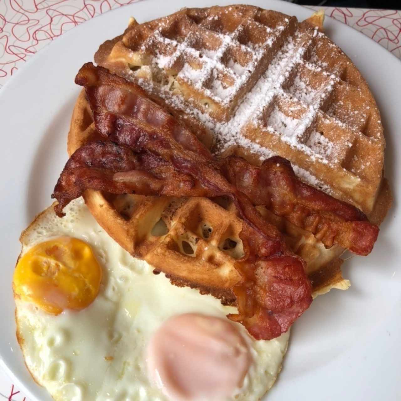 RD Desayuno con Waffles