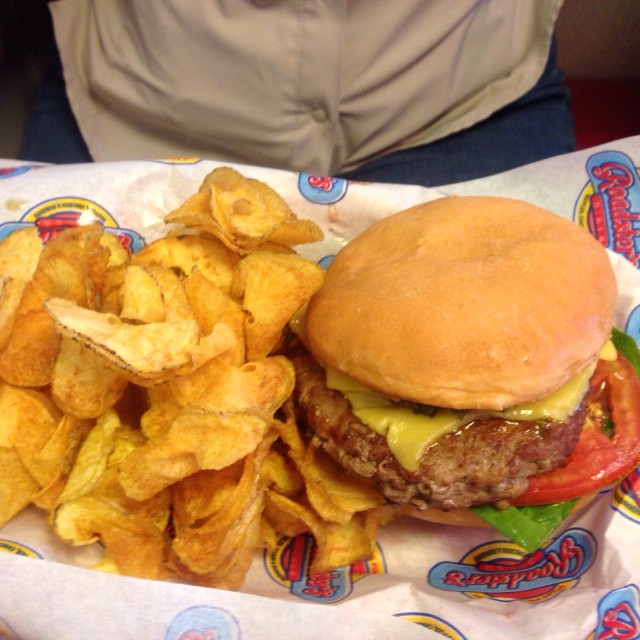 Chimichurri burger