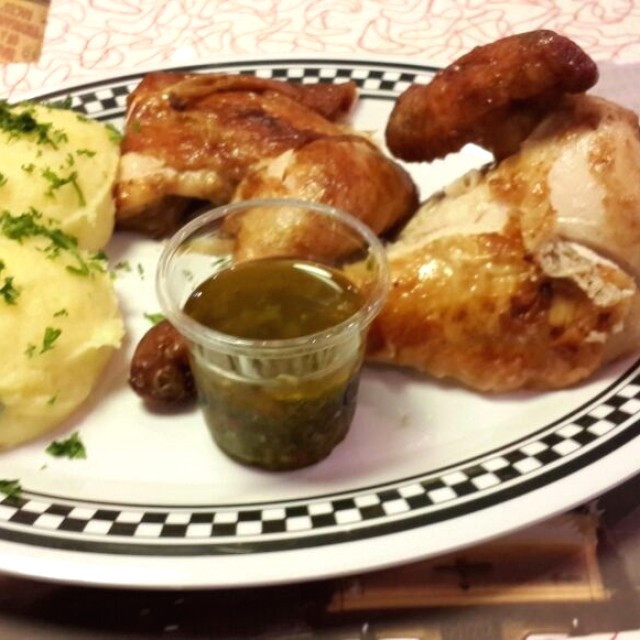 Pollo Asado con Puré