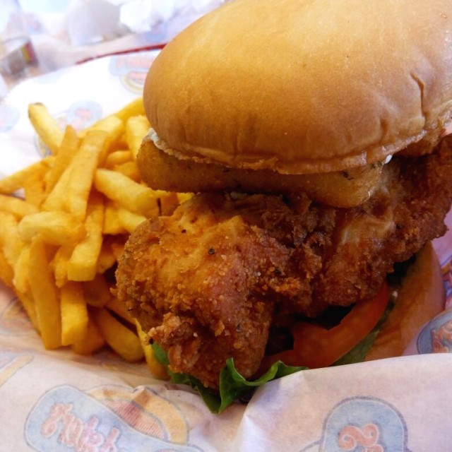 Mr Bob's Chicken Burger