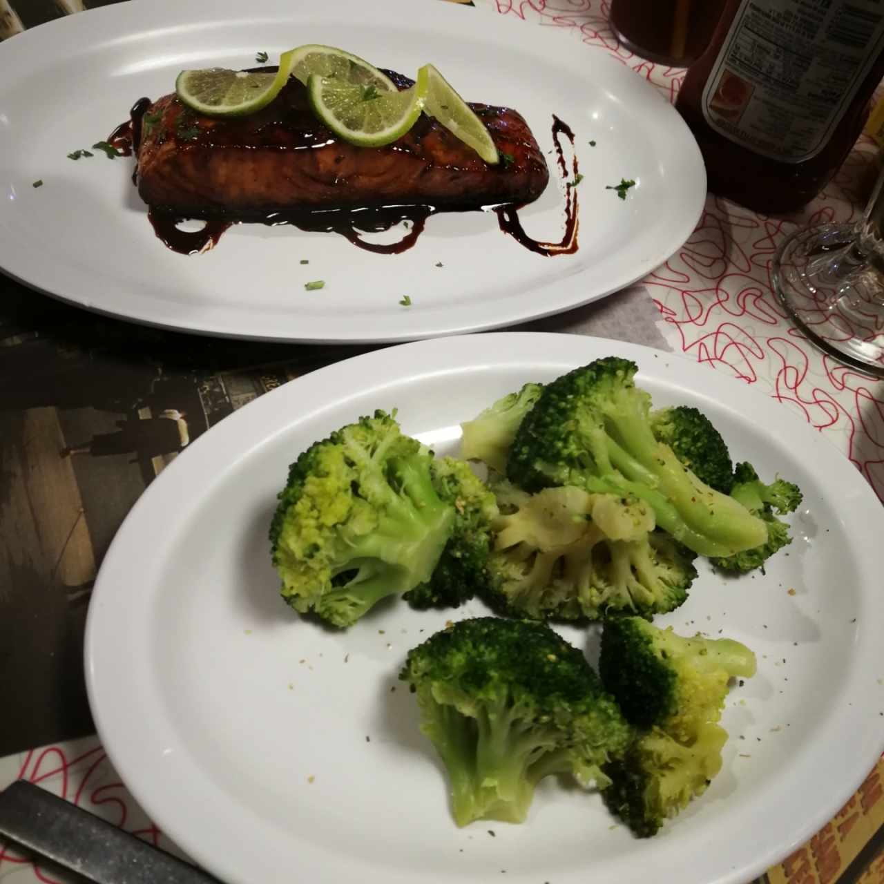 Salmón Teriyaki