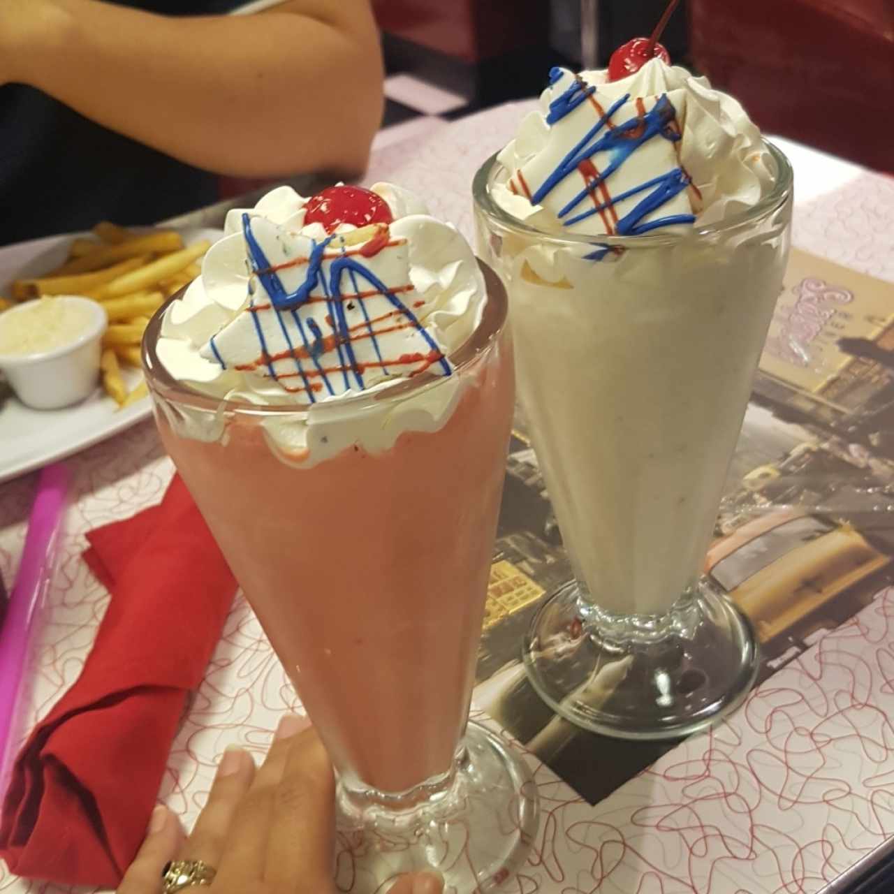 milkshake de Cereza