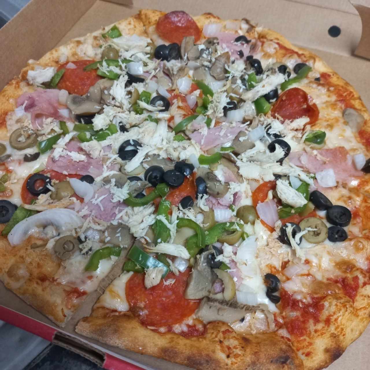 Pizza combinación