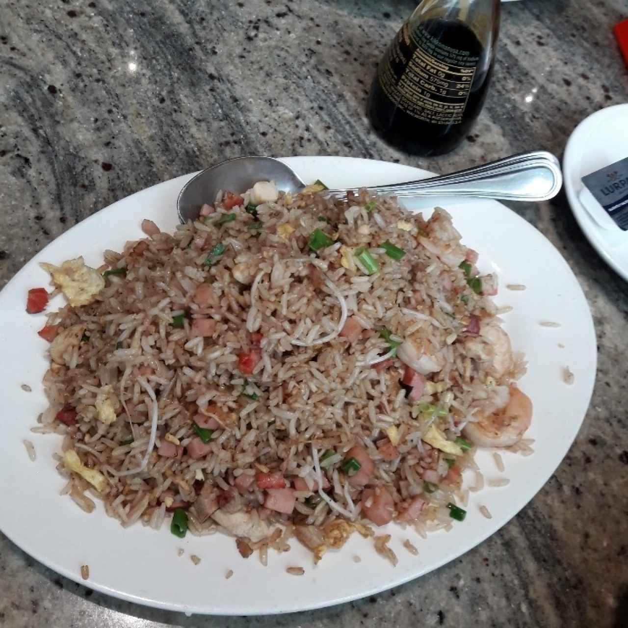 arroz frito combinación 