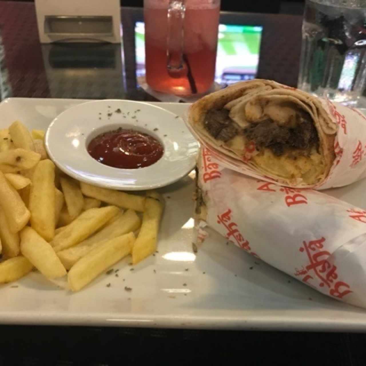 shawarma con Falafel
