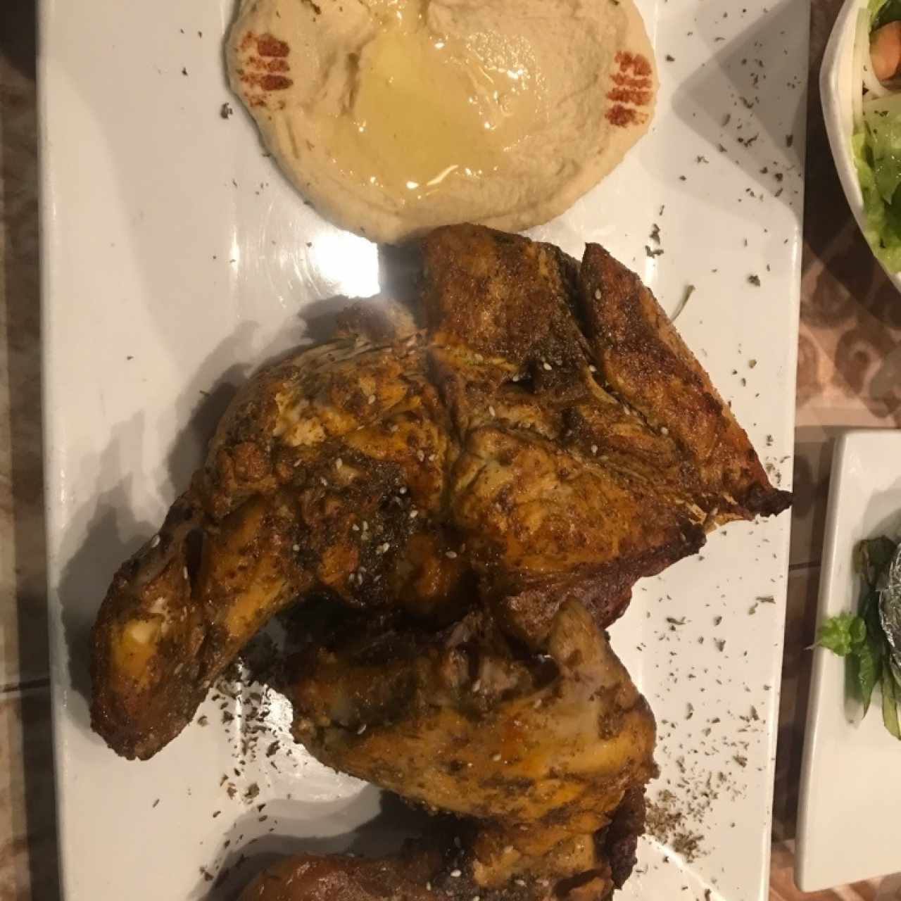 pollo a la libanesa