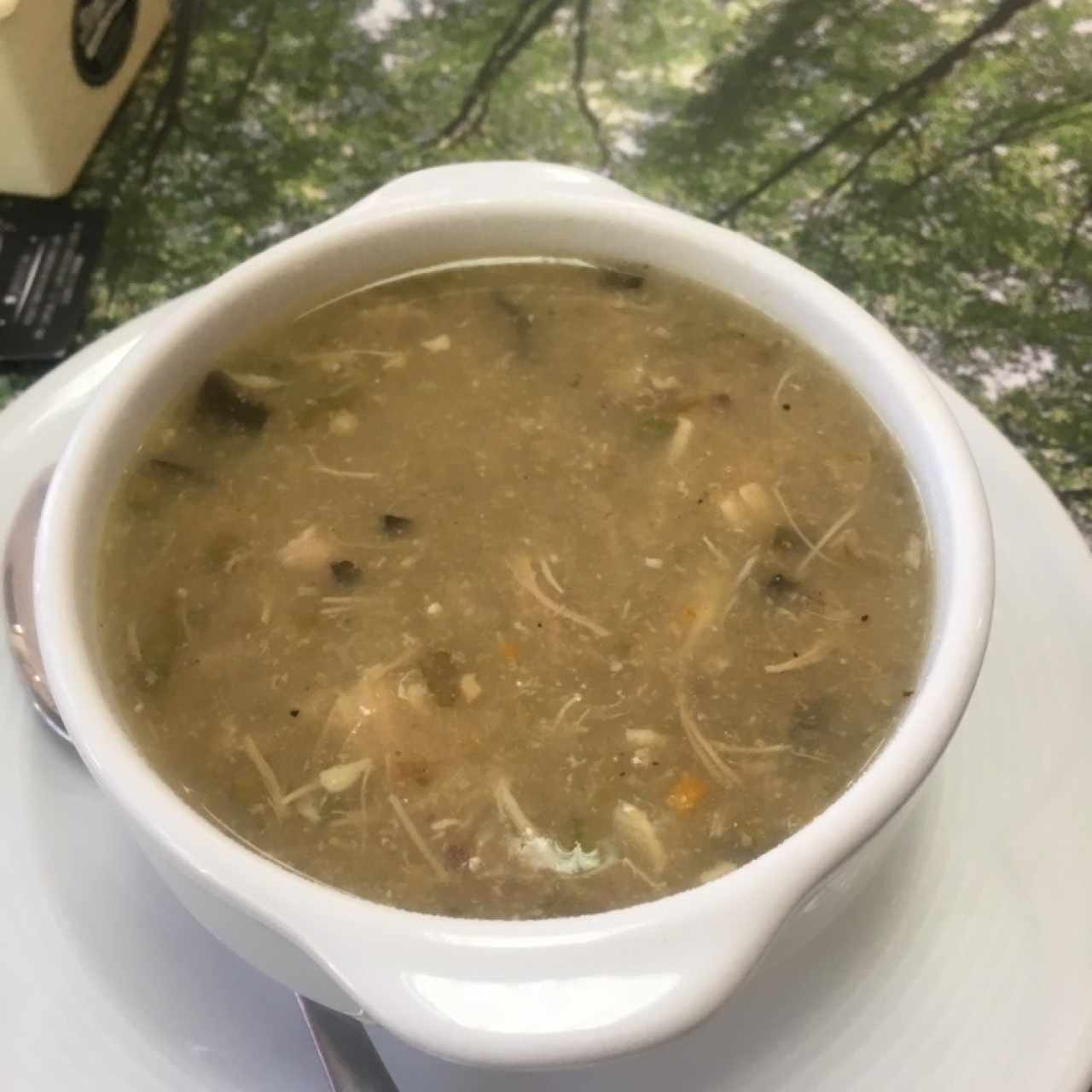 sopa de pollo