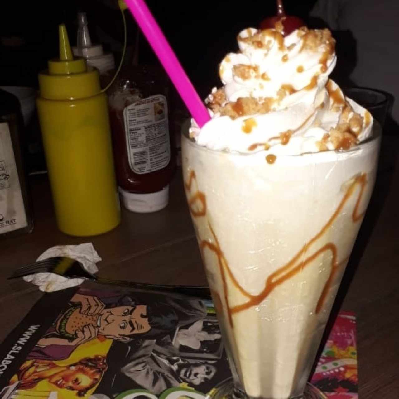 Milkshake de vainilla