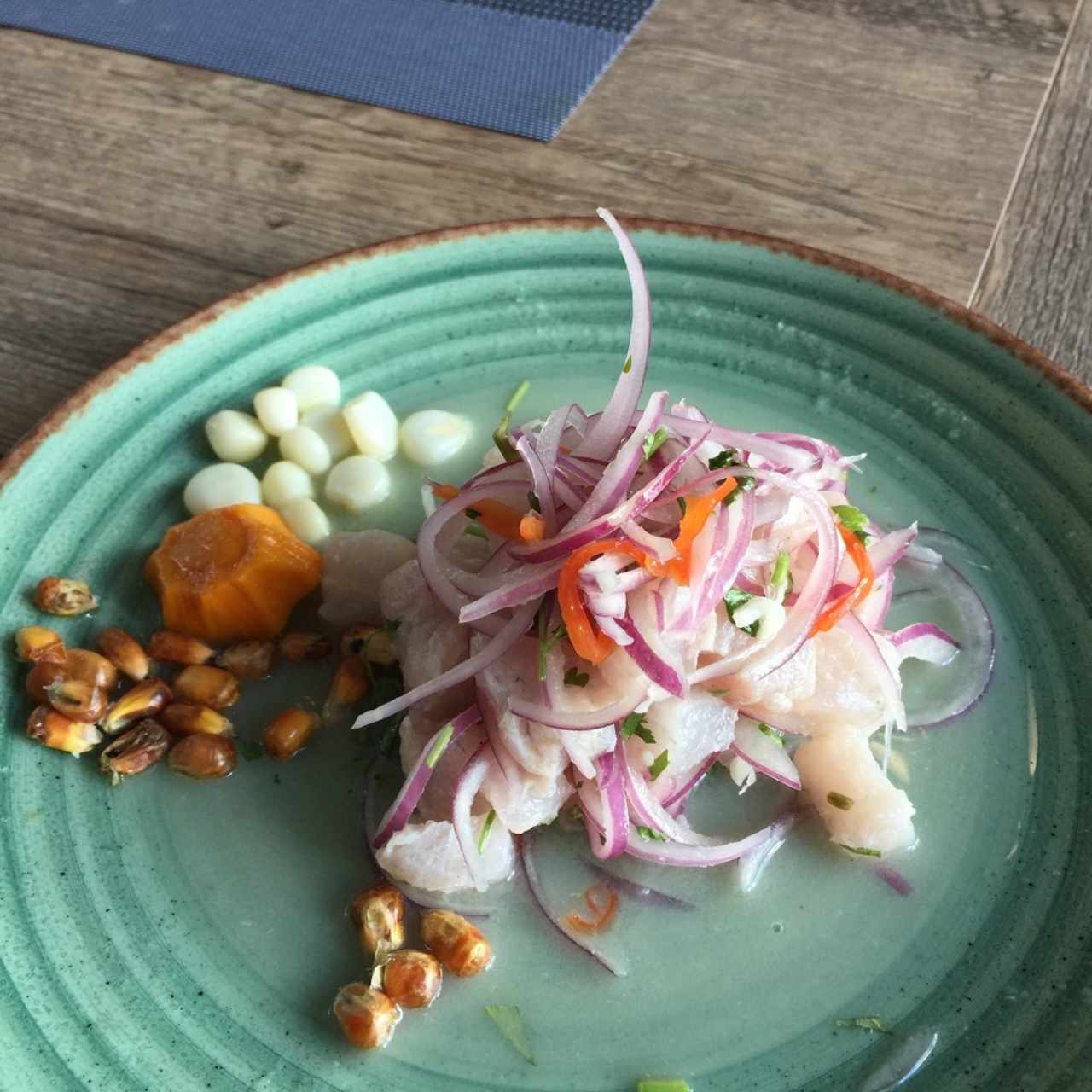 ceviche tradicional de pescado