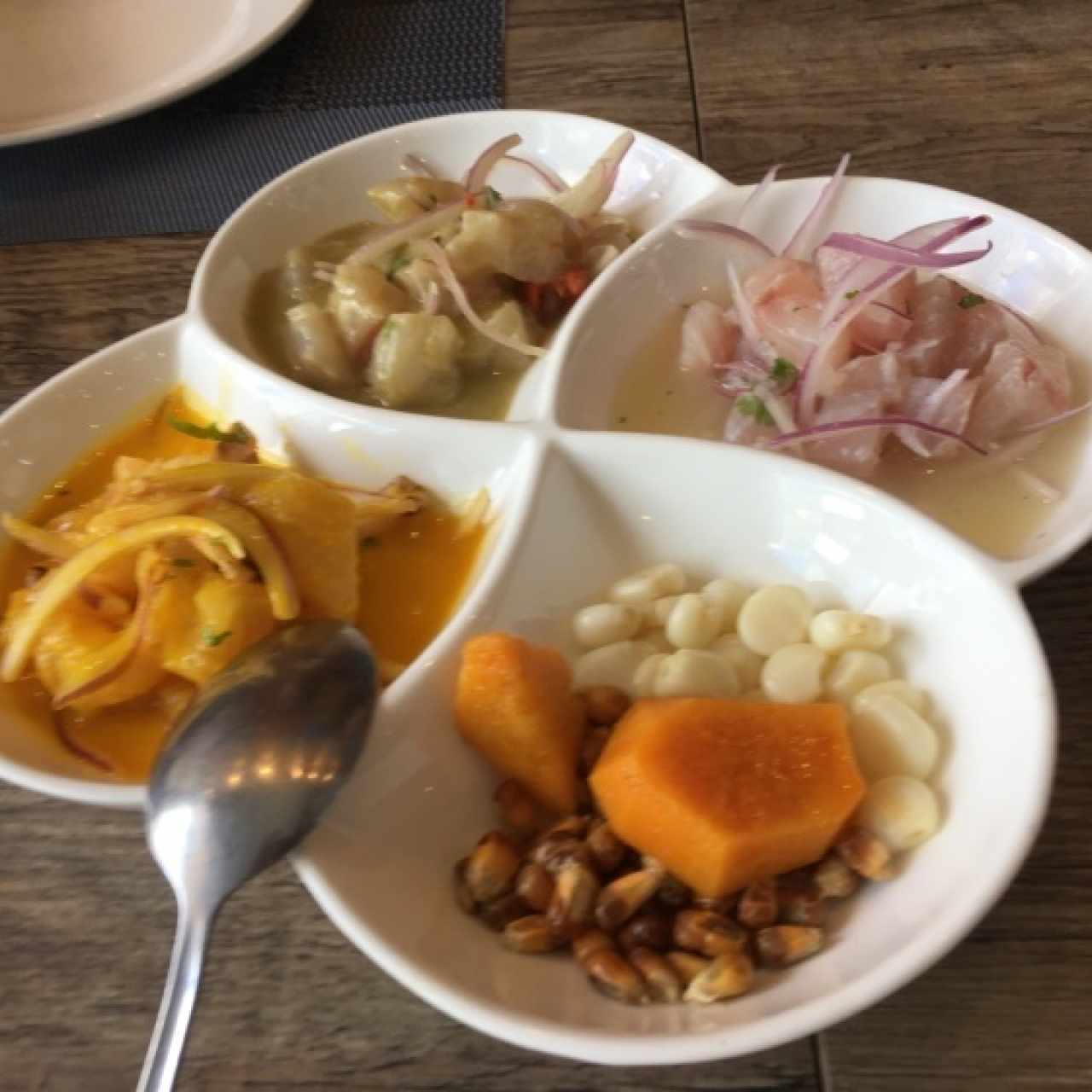 Degustacion de ceviches 