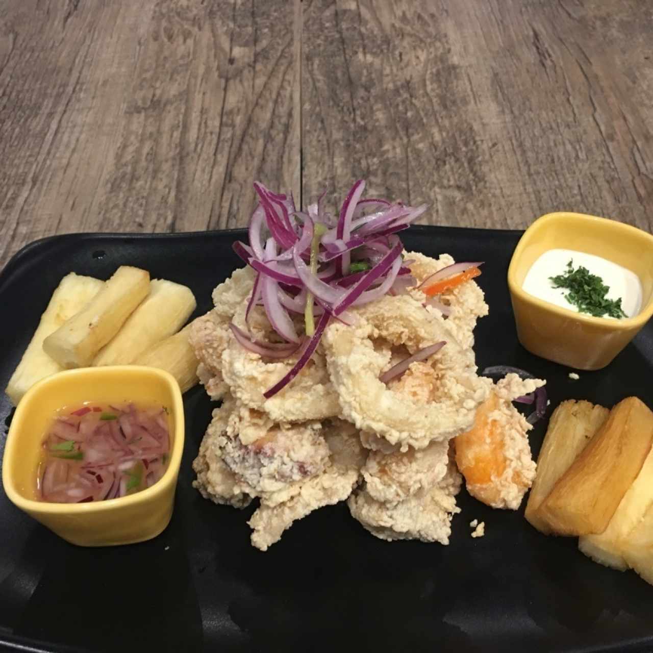 jalea de mariscos