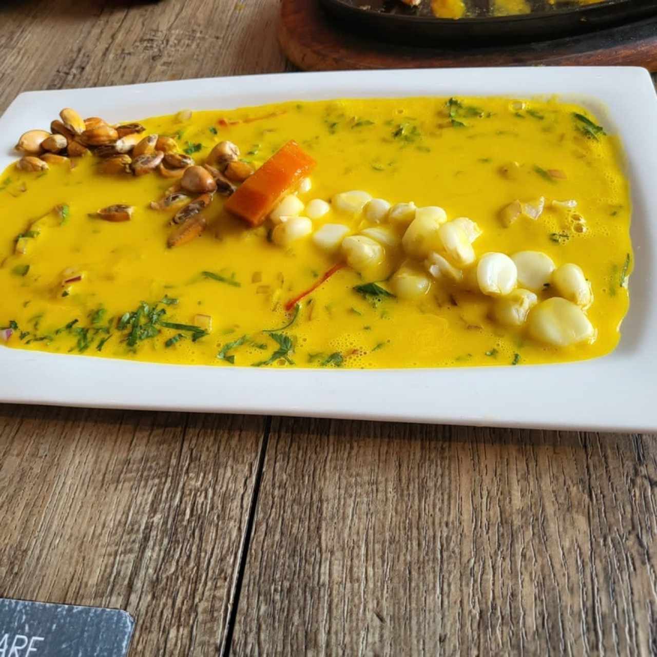 Tiradito a la huancaina