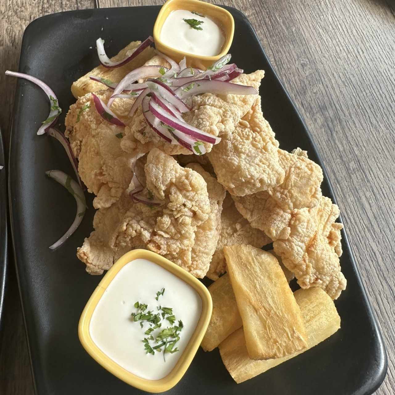 Chicharrón de pescado 