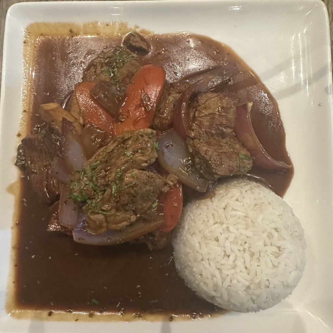 Lomo salteado
