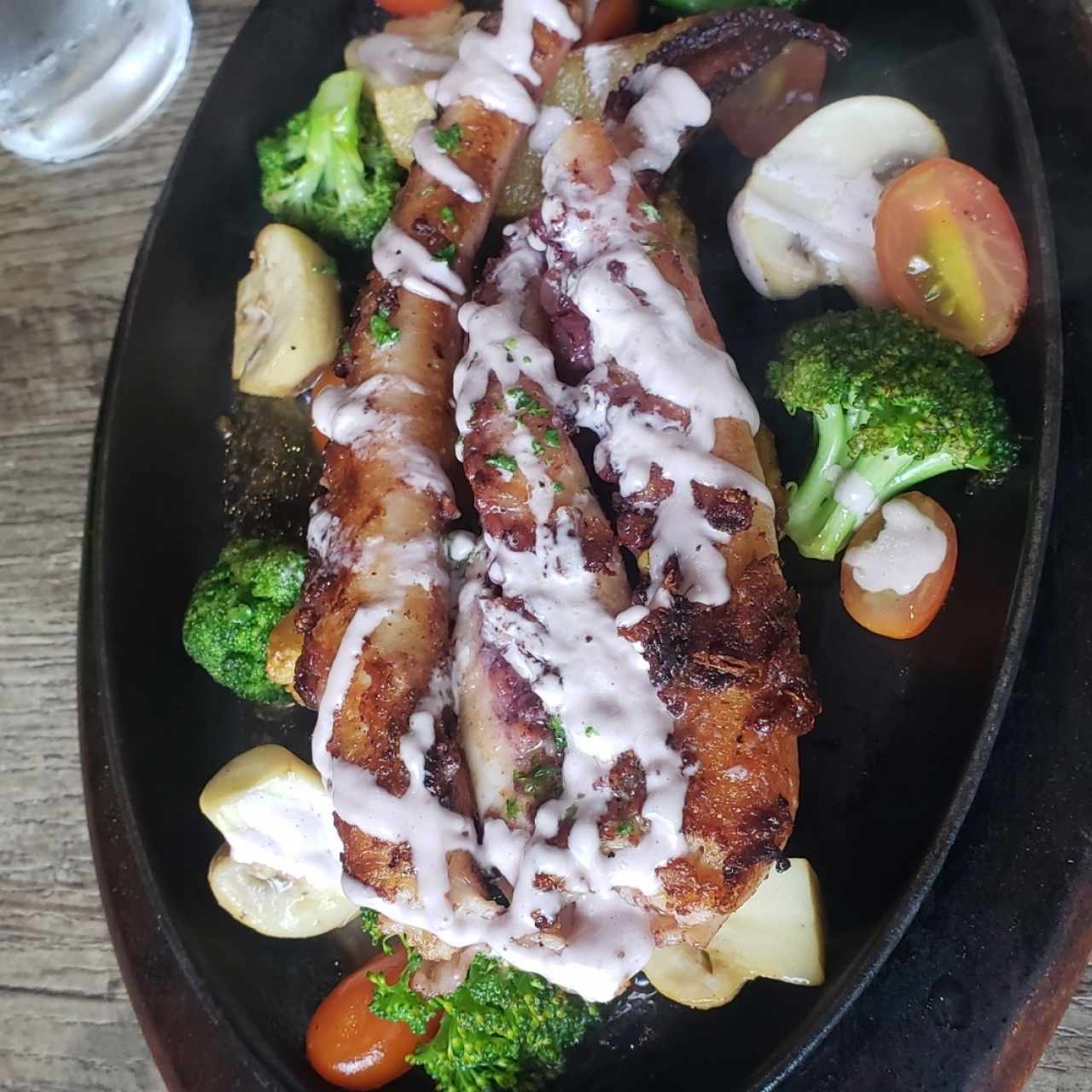 Pulpo a la parrilla 