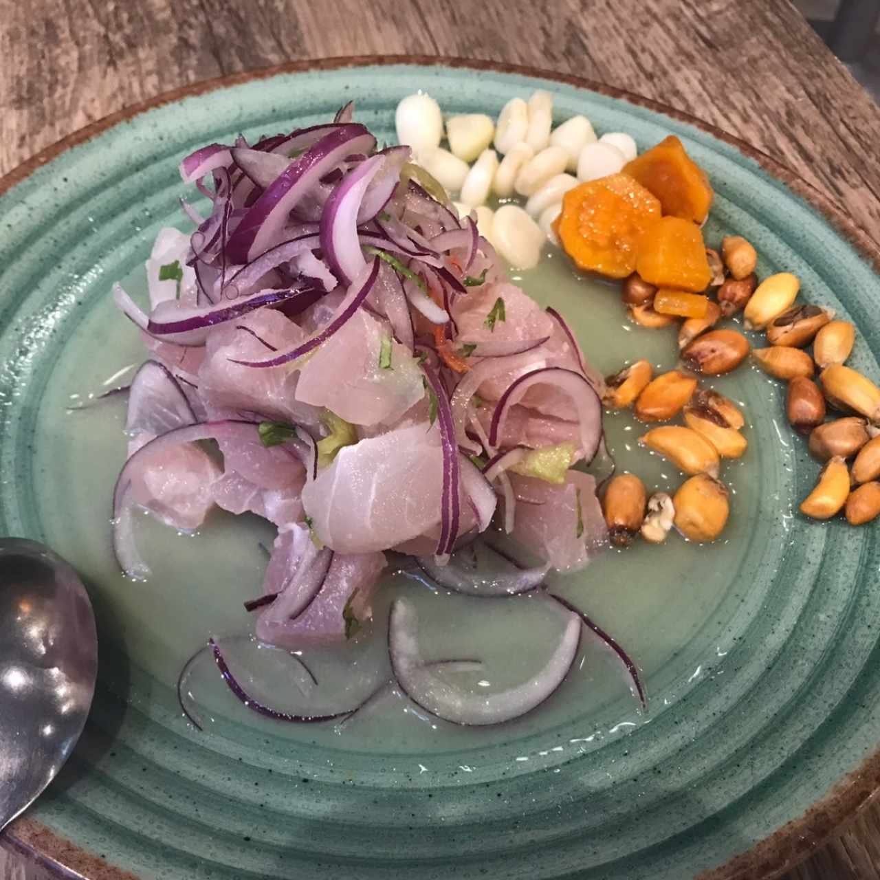 Ceviche de corvina