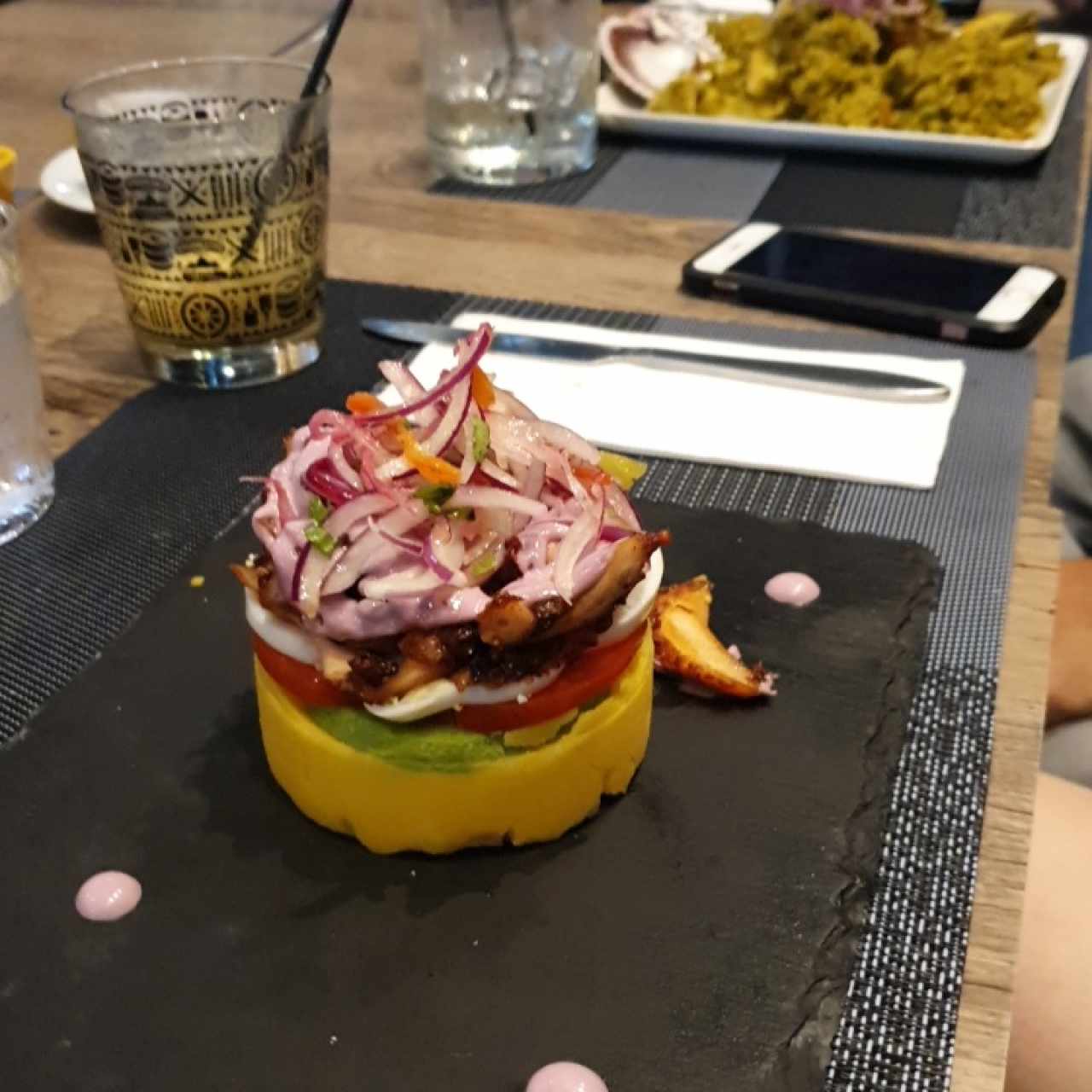 Causa de Pulpo