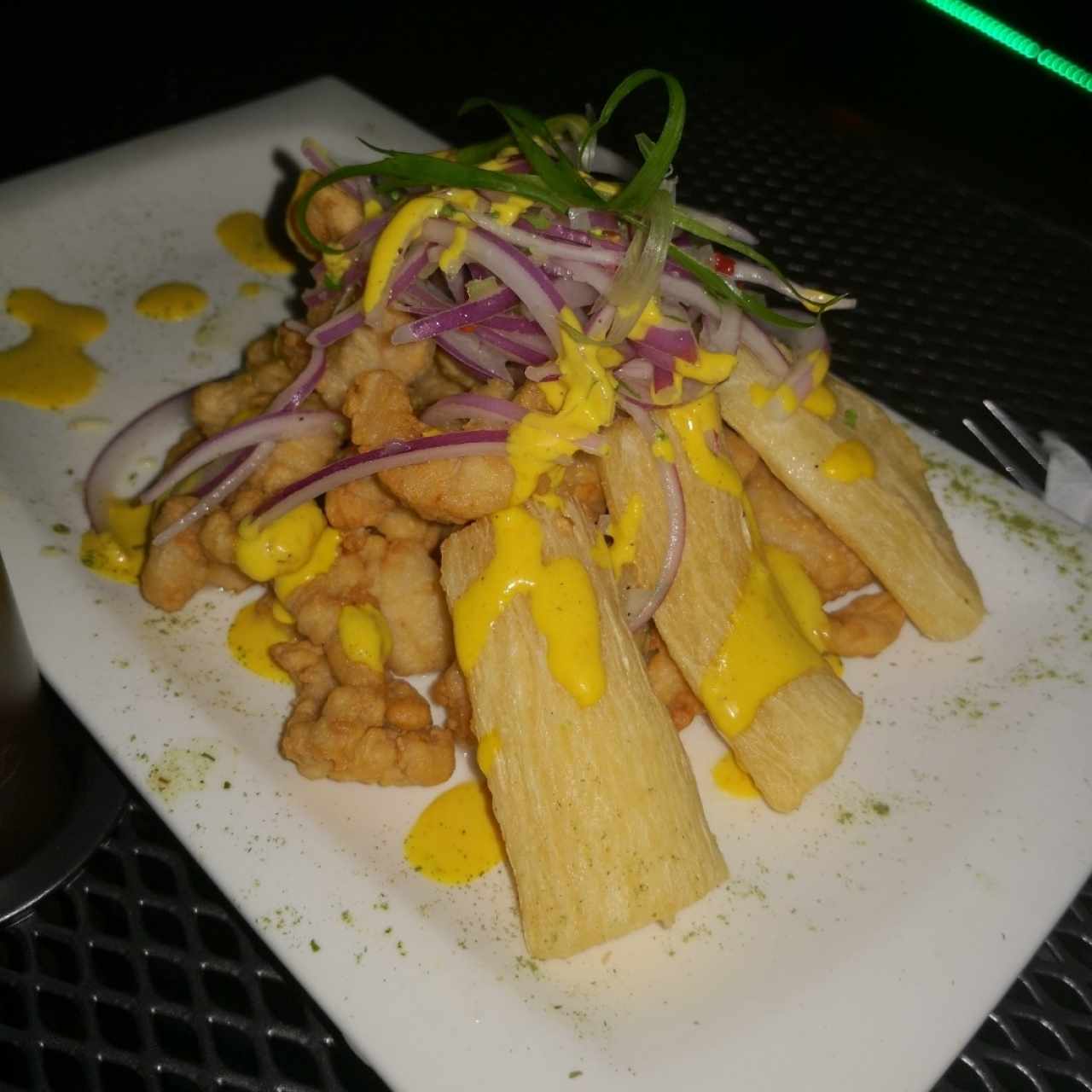 Ceviche frito